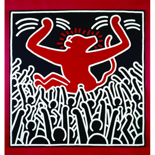 Untitled, 9 avril 1985, Collection particulière, © Keith Haring Foundation
