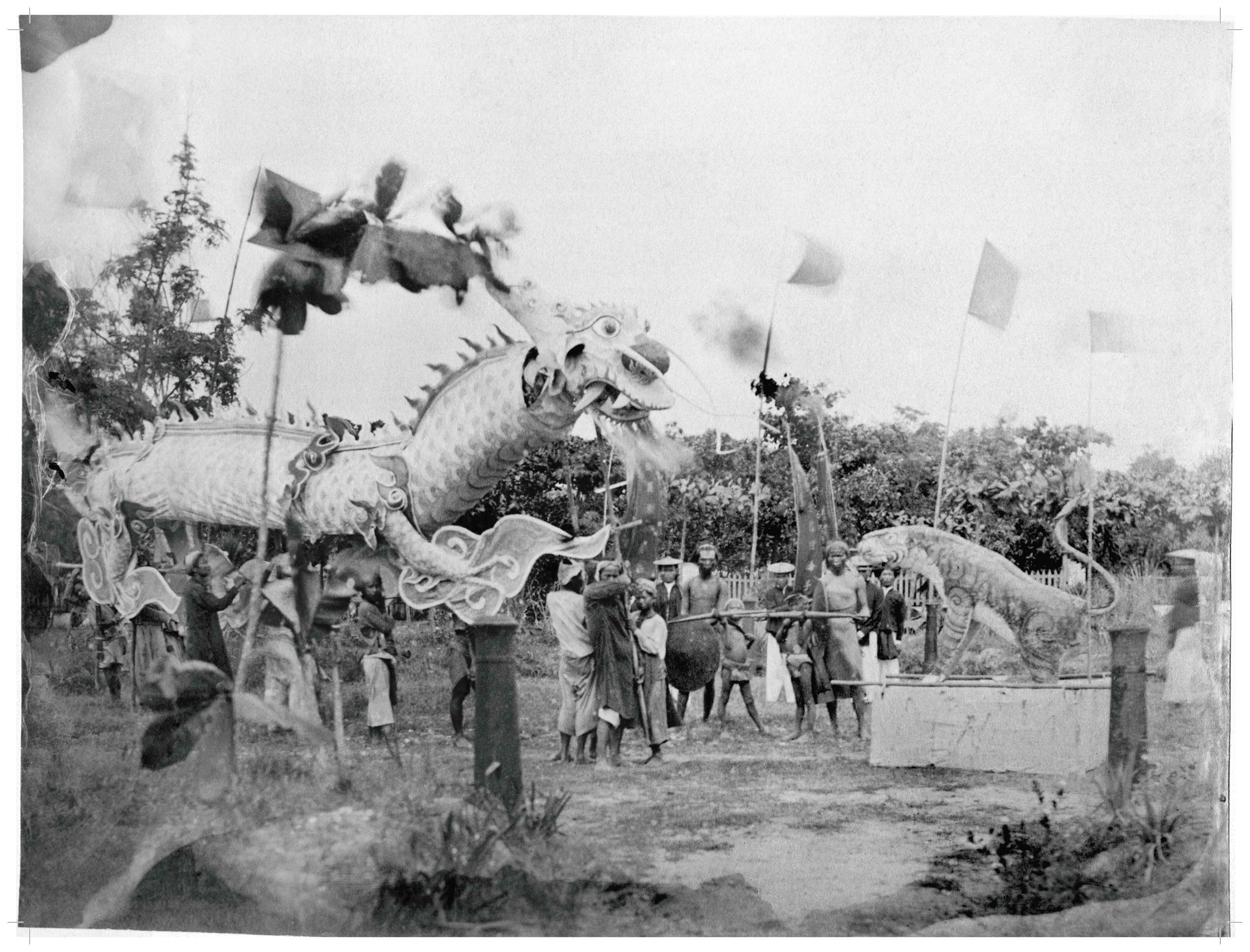 « Combat du Dragon et du Tigre à Qui Nhơn (1887) »  © École française d’Extrême-Orient/photographe inconnu 