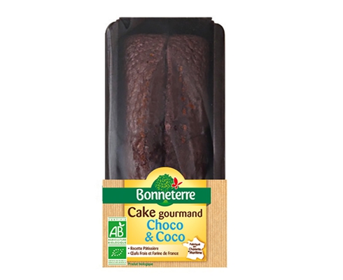Le cake chocolat et coco de Bonneterre 