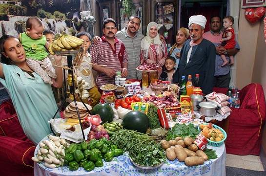 L'Egypte © Peter Menzel. Tous les droits réservés.