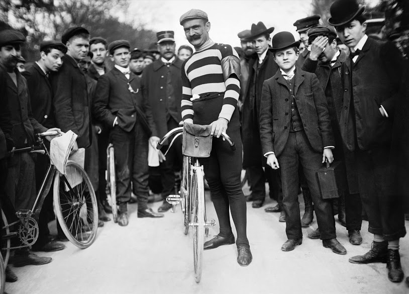 Hippolyte Aucouturier (1876-1944), coureur cycliste français - © Maurice-Louis Branger - Roger-Viollet