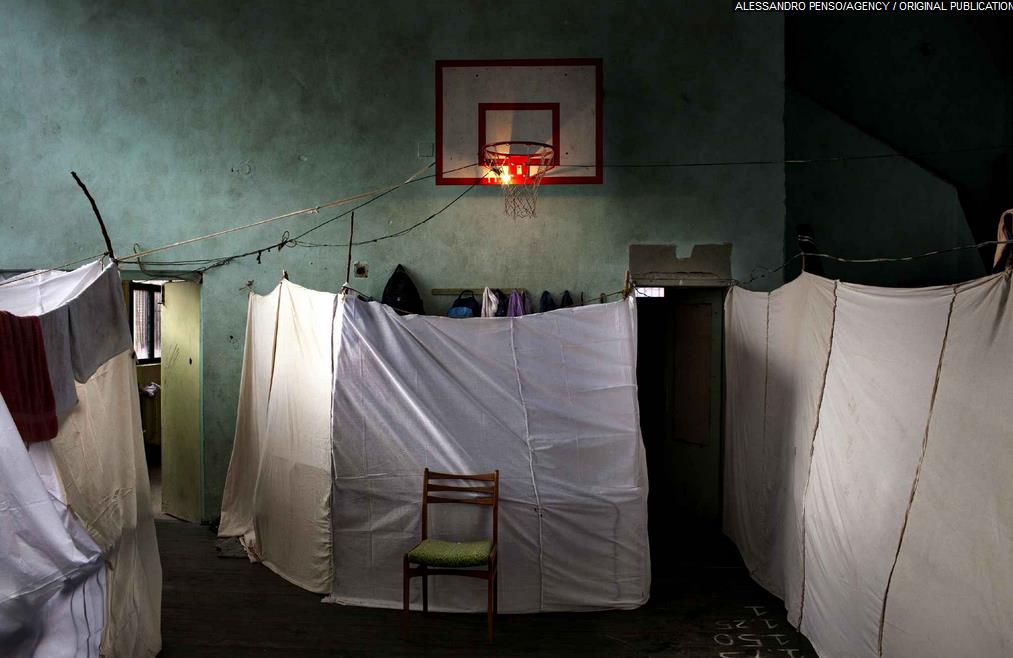 1er prix « Informations générale » - Alessandro Penso Centre pour réfugiés syriens à Sofia (Bulgarie), le 21 novembre 2013. 
