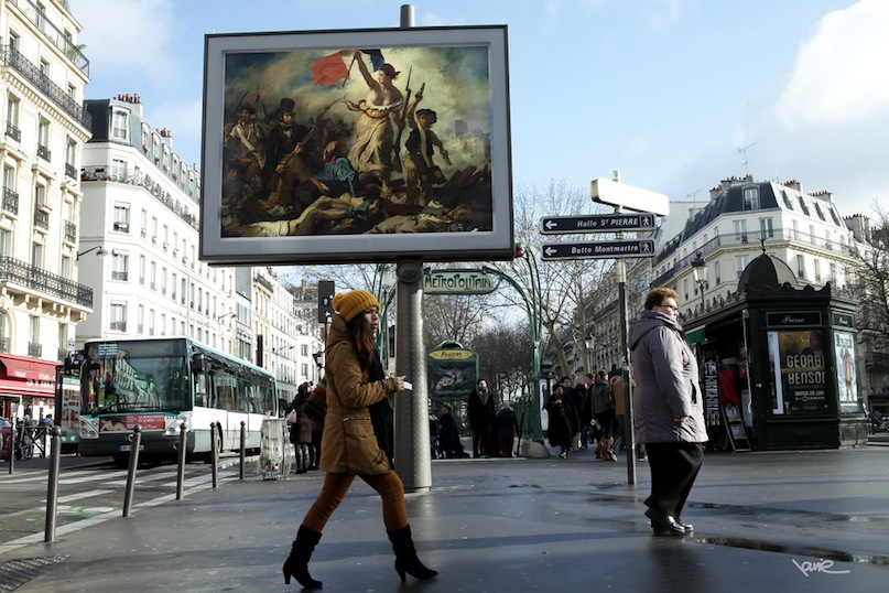 La Liberté guidant le peuple, Eugène Delacroix 