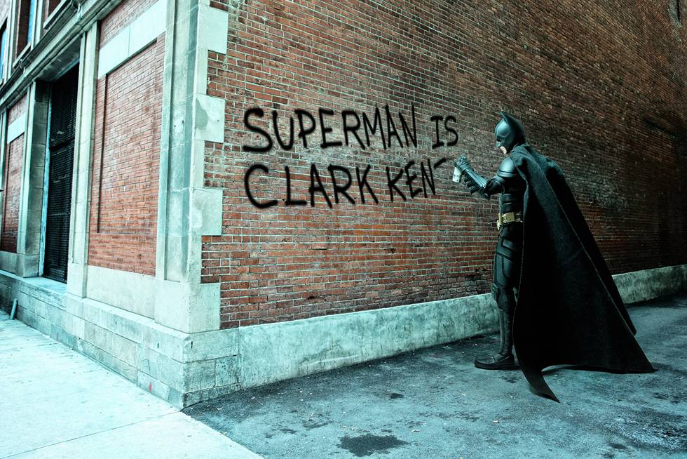 Daniel Picard « Clark Kent Grafﬁti »