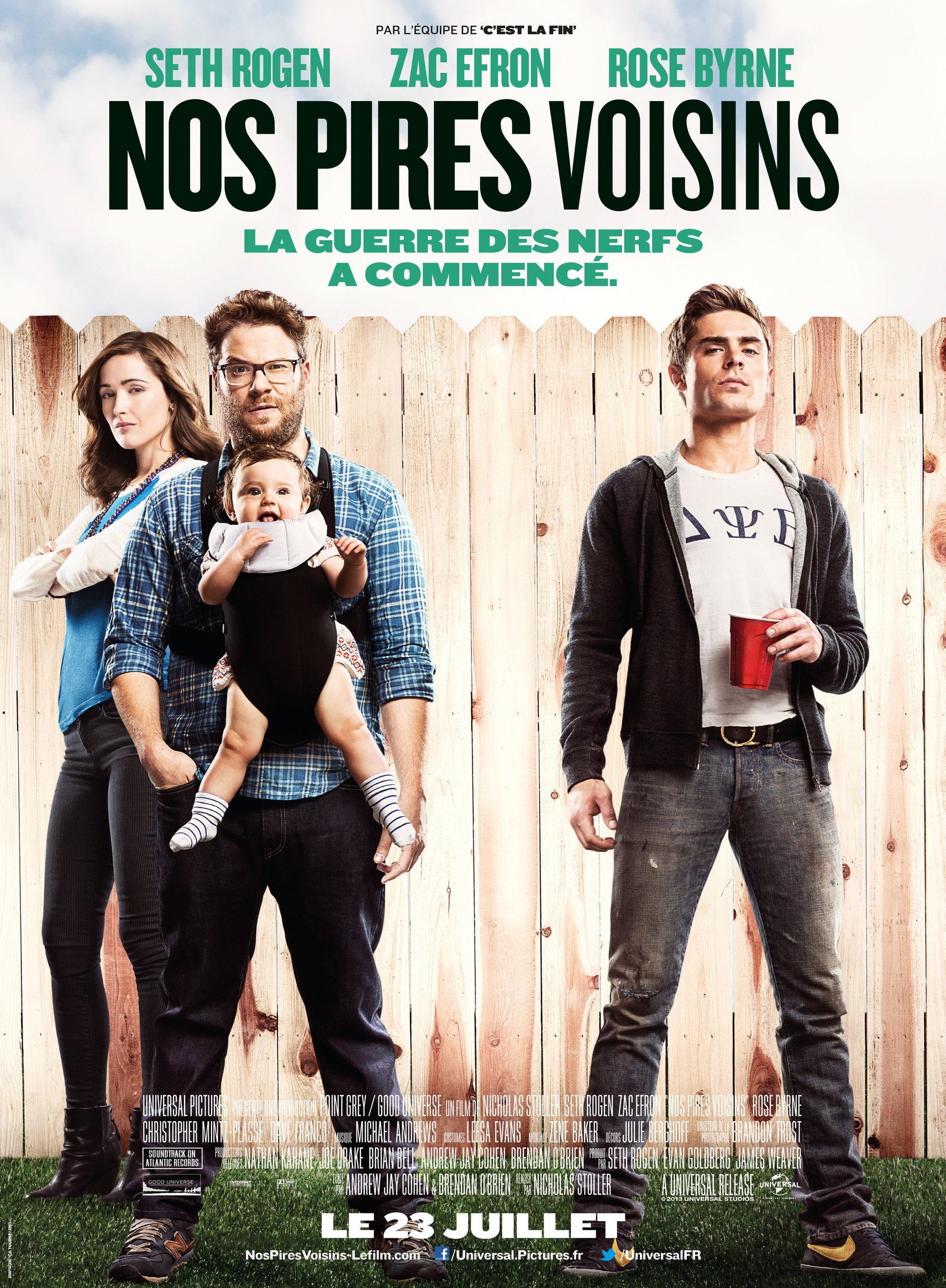 NOS-PIRES-VOISINS-NEIGHBORS-Affiche-France