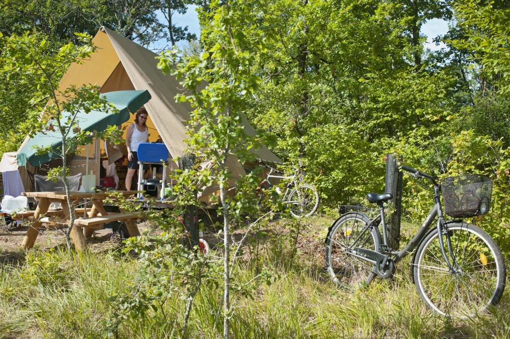 Les canadiennes de Huttopia Lanmary