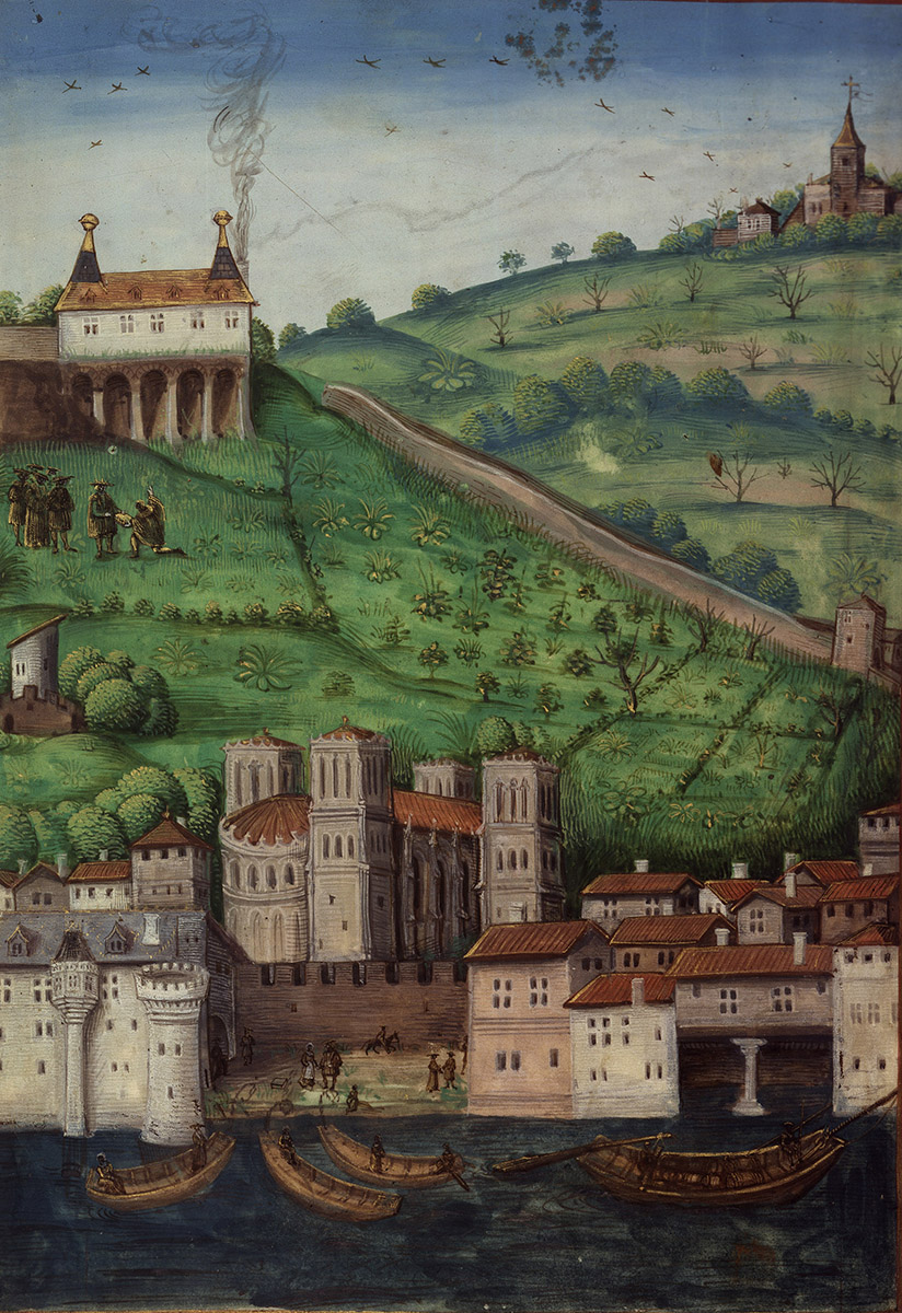 Guillaume Leroy, La rencontre de Pierre Sala avec François 1er au pied de l’Antiquaille, v.1523 