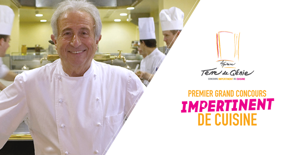Michel Guérard et le premier concours de cuisine dédié à l'impertinence 