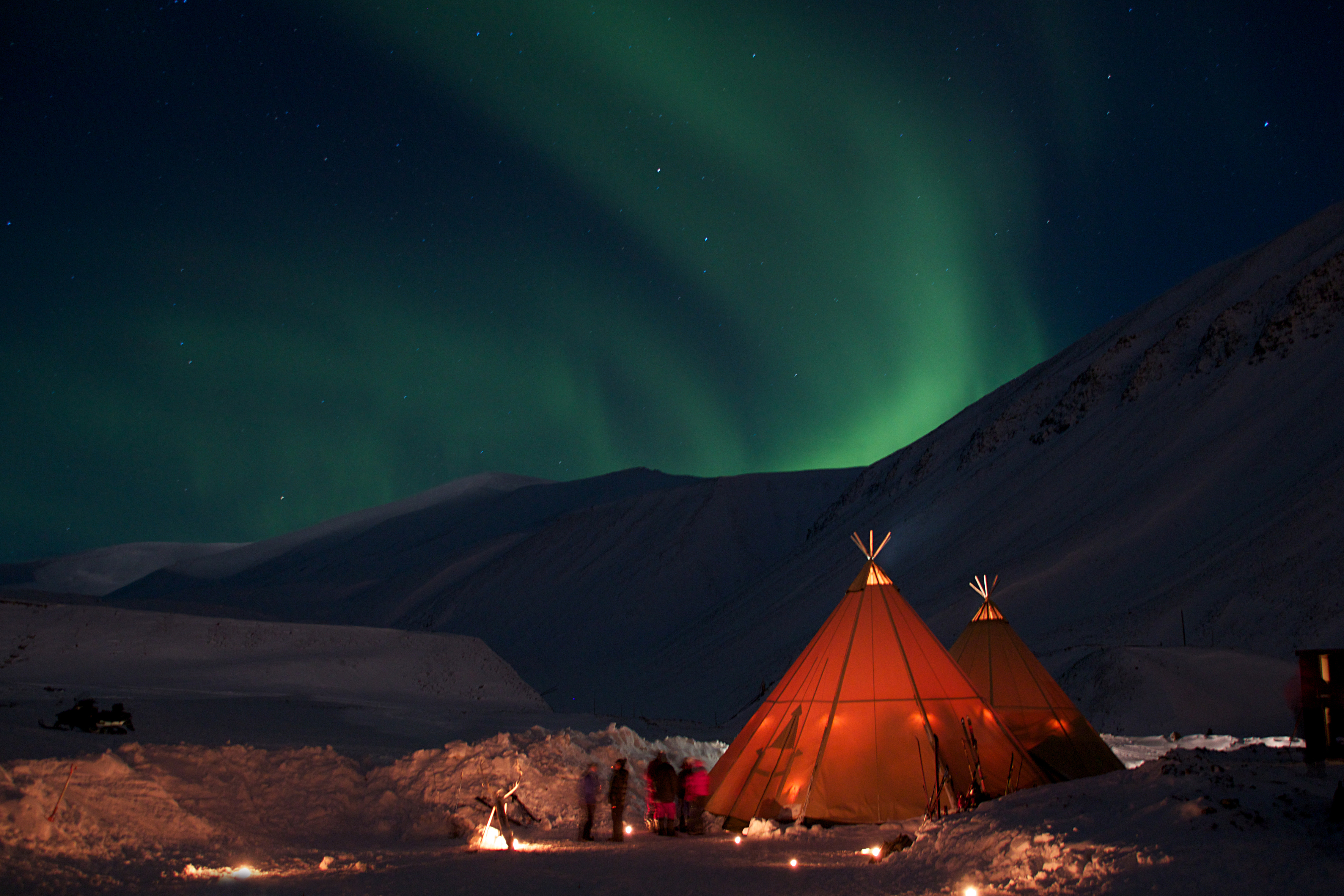 Svalbard northern lights 1
