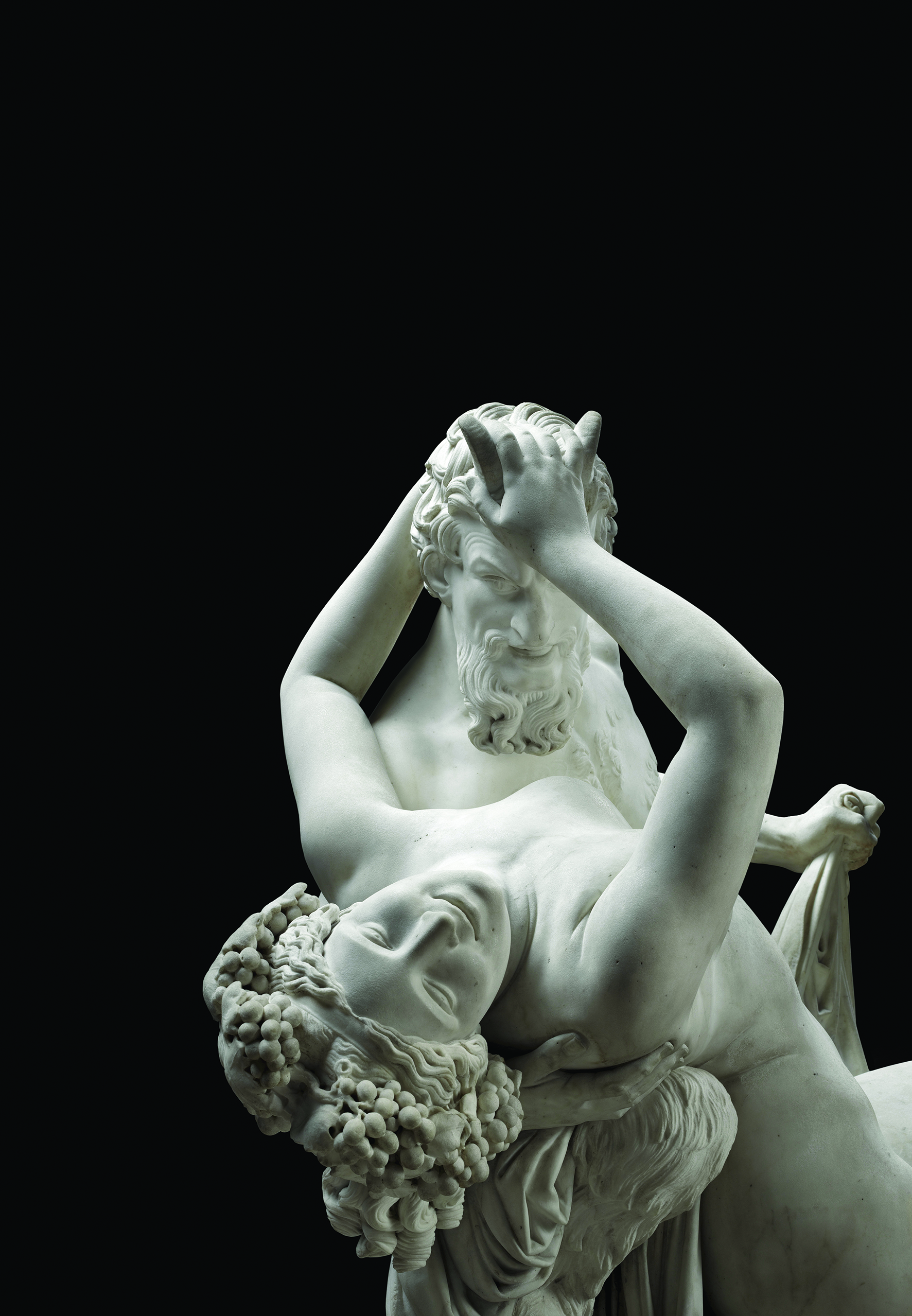 James Pradier , Satyre et Bacchante , 1834, marbre © Paris, musée du Louvre. Photo © RMN-Grand Palais (musée du Louvre)/René-Gabriel Ojéda