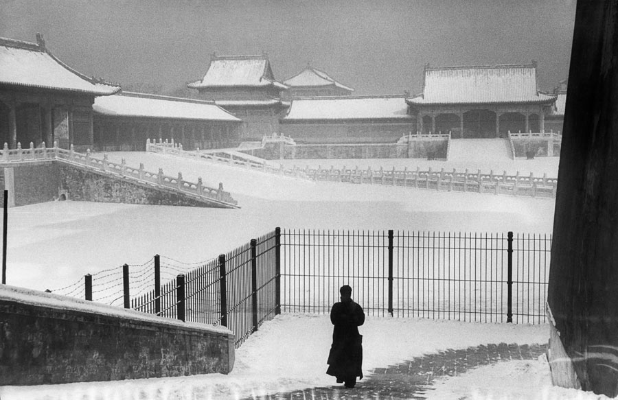 Chine, 1957, Cité interdite sous la neige