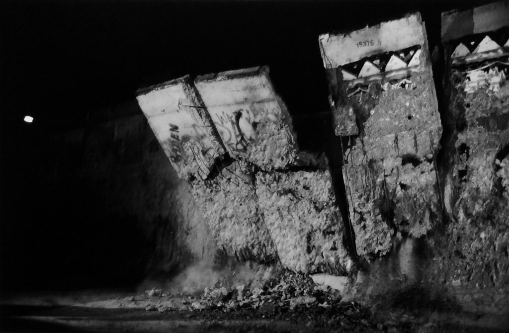 Berlin, Chute du mur, décembre 1989, L’Europe du silence © Stéphane Duroy